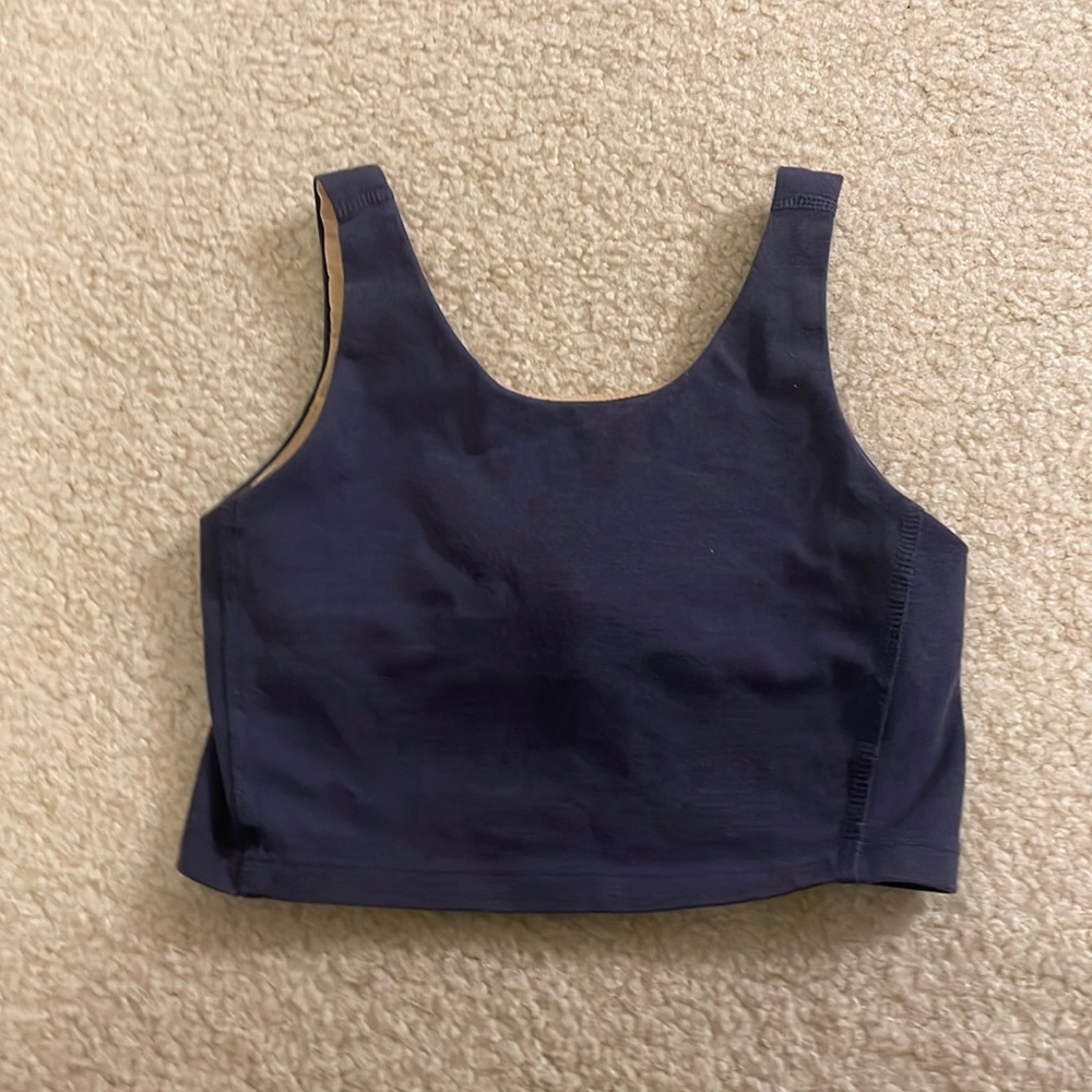 Blue old navy active top